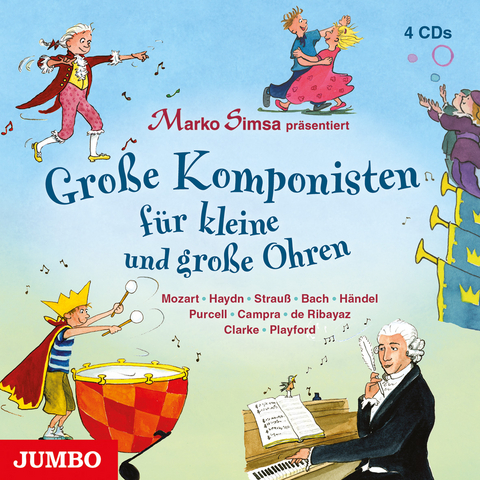 Gro&szlig;e Komponisten f&uuml;r kleine und gro&szlig;e Ohren - Marko Simsa