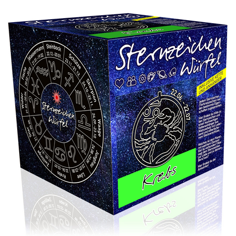 Sternzeichenw&uuml;rfel Krebs - 