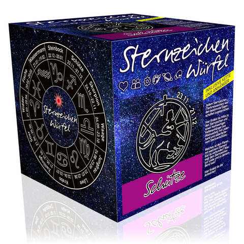 Sternzeichenw&uuml;rfel Sch&uuml;tze - 