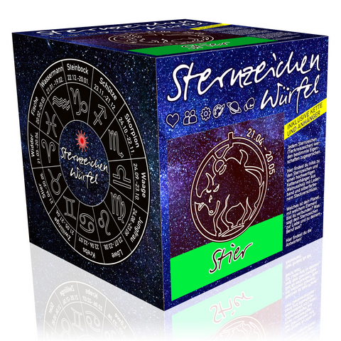 Sternzeichenw&uuml;rfel Stier - 