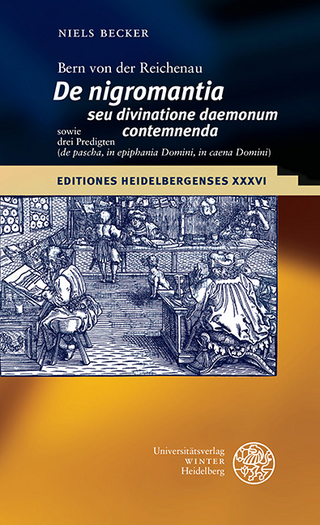 Bern von der Reichenau ‚De nigromantia seu divinatione daemonum contemnenda‘ sowie drei Predigten (‚de pascha‘, ‚in epiphania Domini‘, ‚in caena Domini‘)