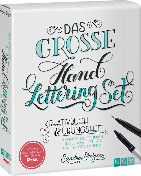 Das große Handlettering-Set - Sandra Brezina