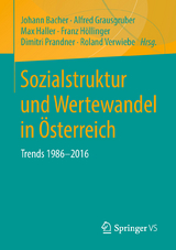 Sozialstruktur und Wertewandel in &Ouml;sterreich - 
