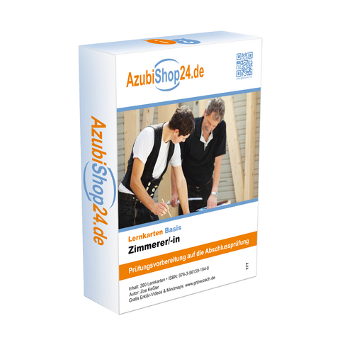 Lernkarten Zimmerer Pr&uuml;fung Pr&uuml;fungsvorbereitung - Zoe Ke&szlig;ler