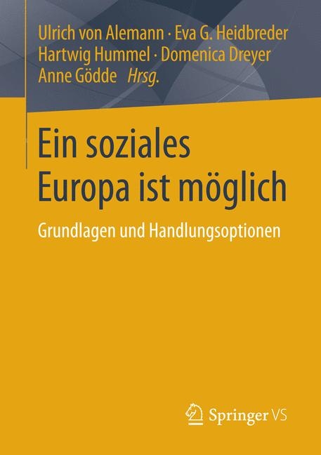 Ein soziales Europa ist m&ouml;glich - 