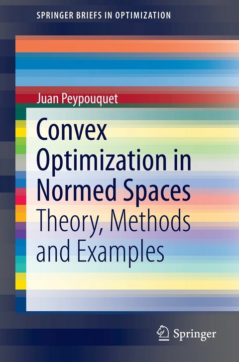 Convex Optimization in Normed Spaces - Juan Peypouquet