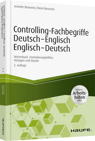 Controlling-Fachbegriffe Deutsch-Englisch, Englisch-Deutsch - inkl. Arbeitshilfen online