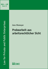 Probearbeit aus arbeitsrechtlicher Sicht - Jens Niemeyer