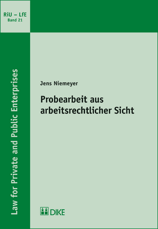 Probearbeit aus arbeitsrechtlicher Sicht