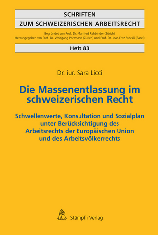 Die Massenentlassung im schweizerischen Recht