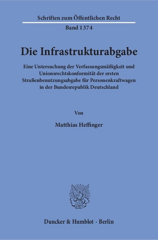 Die Infrastrukturabgabe.