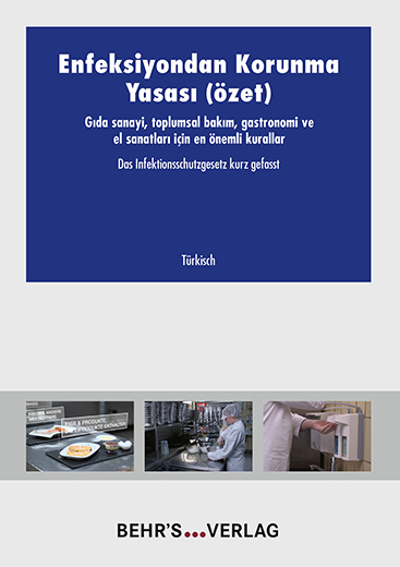 Das Infektionsschutzgesetz kurz gefasst - t&uuml;rkisch - GmbH Behr's