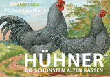 Postkartenbuch H&uuml;hner -  Anaconda Verlag