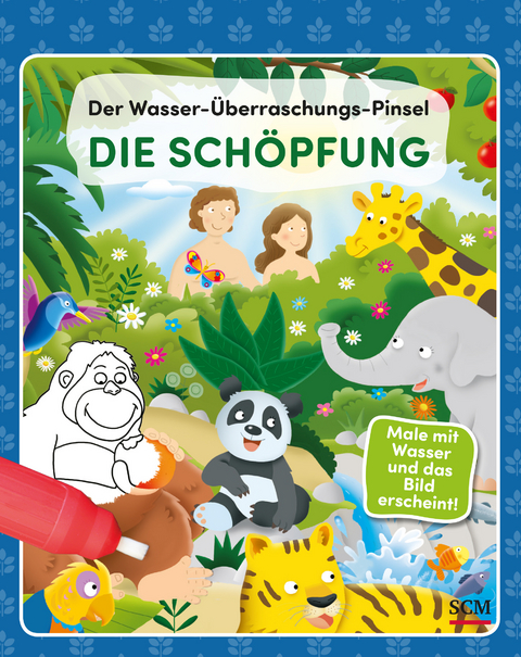 Der Wasser-&Uuml;berraschungs-Pinsel - Die Sch&ouml;pfung