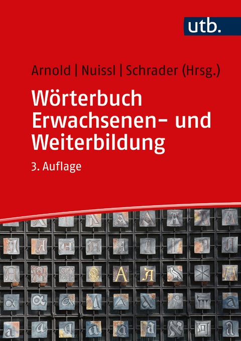 W&ouml;rterbuch Erwachsenenbildung - 