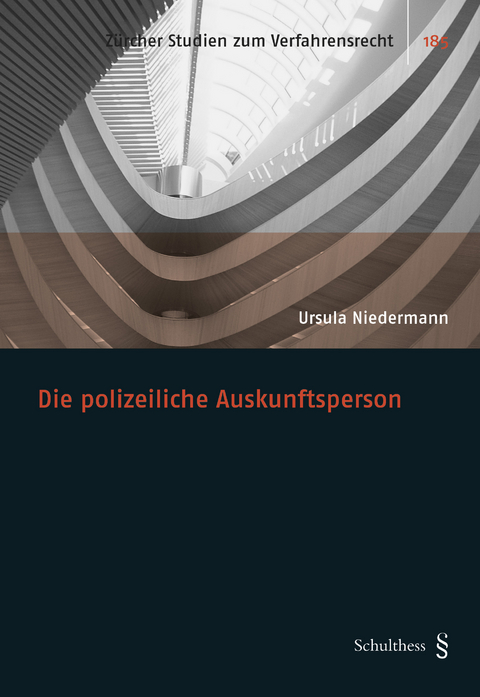 Die polizeiliche Auskunftsperson - Ursula Niedermann