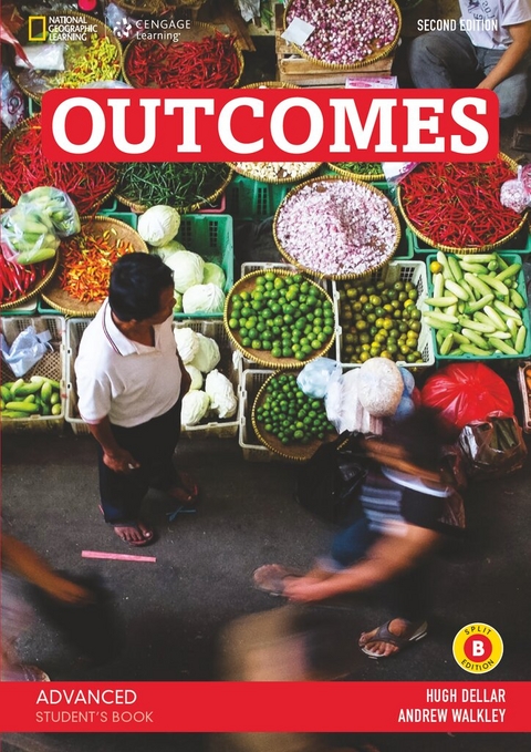 OUTCOMES BRE ADVANCED STUDENTS BOOK SPLIT B/CLASS DVD - Hugh Dellar