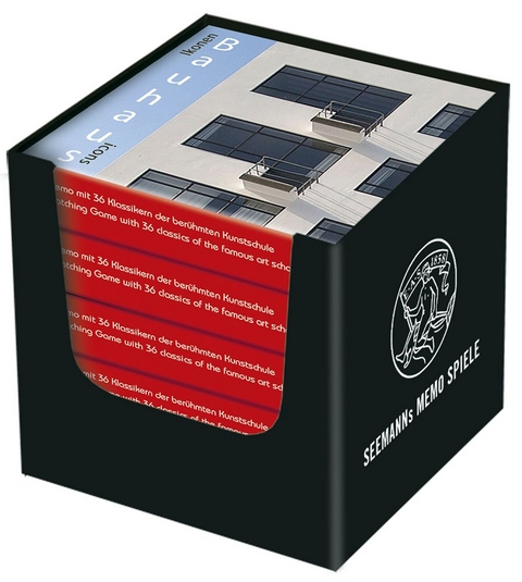 Bauhaus-Ikonen | Bauhaus icons. Memo - 5 Spiele im Verkaufsdisplay