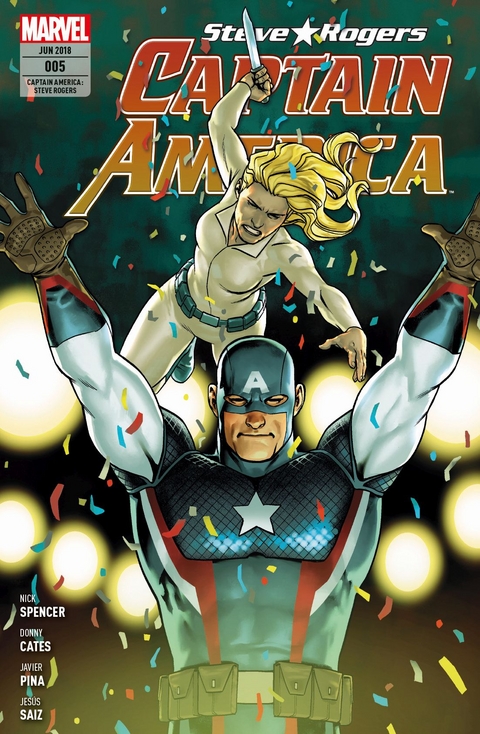 Captain America: Steve Rogers - Nick Spencer, Javier Pina, Donny Cates, Ramon Bachs, Joe Bennett, Andres Guinaldo, Jesus Saiz