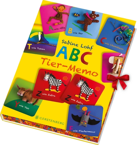 ABC-Tier-Memo (Kinderspiel) - Sabine Lohf
