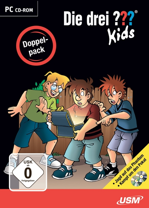 Die drei ??? Kids Doppelpack, 2 CD-ROMs