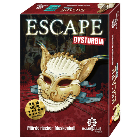ESCAPE Dysturbia (Spiel): M&ouml;rderischer Maskenball - Joseph Felix Ernst, Sebastian Frenzel