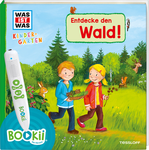 BOOKii&reg; WAS IST WAS Kindergarten Entdecke den Wald - Andrea Weller-Essers, Johann Steinstraat