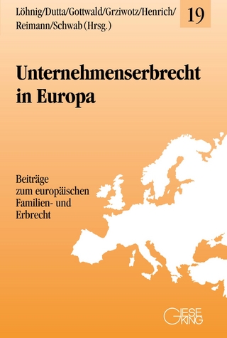 Unternehmenserbrecht in Europa