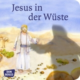 Jesus in der W&uuml;ste. Mini-Bilderbuch. - Peter Hitzelberger