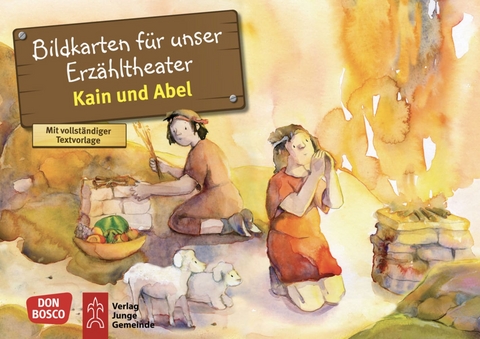 Kain und Abel. Kamishibai Bildkartenset. - Frank Hartmann