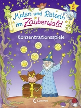Malen und R&auml;tseln im Zauberwald - Konzentrationsspiele