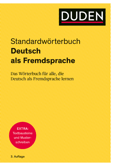 Duden &ndash; Deutsch als Fremdsprache &ndash; Standardw&ouml;rterbuch -  Dudenredaktion