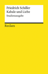 Kabale und Liebe. Studienausgabe -  Friedrich Schiller