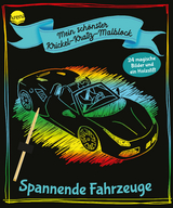 Mein sch&ouml;nster Krickel-Kratz-Malblock. Spannende Fahrzeuge