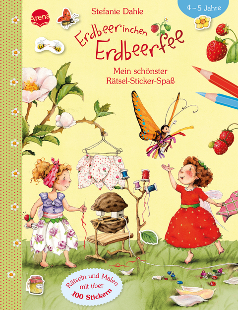 Erdbeerinchen Erdbeerfee. Mein sch&ouml;nster R&auml;tsel-Sticker-Spa&szlig; - Stefanie Dahle