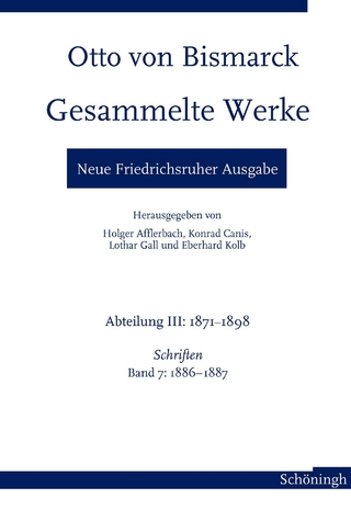 Otto von Bismarck. Gesammelte Werke – Neue Friedrichsruher Ausgabe