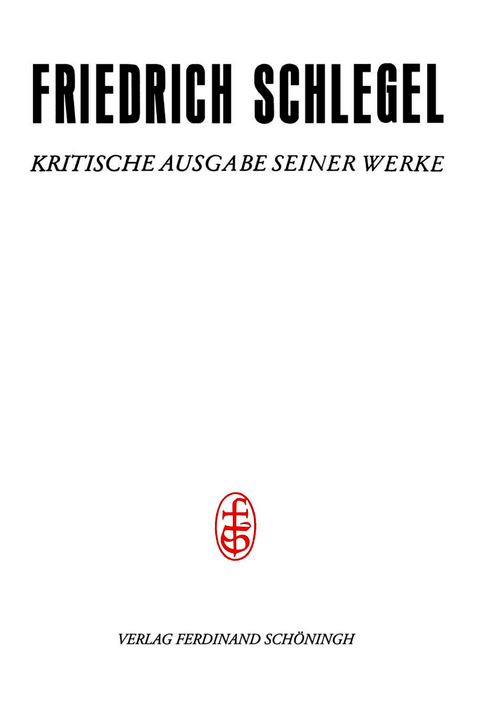 Pariser und K&ouml;lner Lebensjahre (1802&ndash;1808) - 