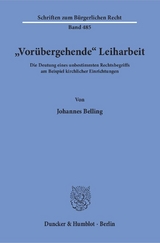 "Vor&uuml;bergehende" Leiharbeit. - Johannes Belling