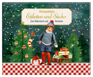 Stickerbuch - Weihnachtliche Etiketten und Sticker