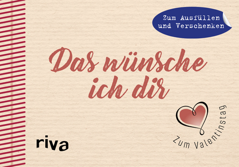 Das wünsche ich dir -  riva Verlag