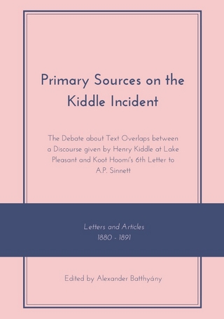 Primary Sources on the Kiddle Incident.