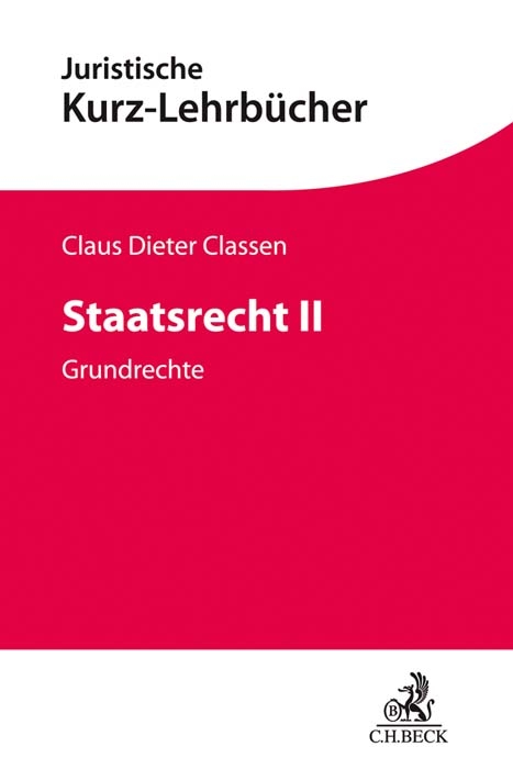 Staatsrecht II - Claus Dieter Classen