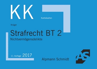 Karteikarten Strafrecht BT 2