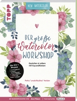 Der große Watercolor Workshop. Gestalten und Lettern mit Aquarell-Farben by unakritzolina - Petra Heider