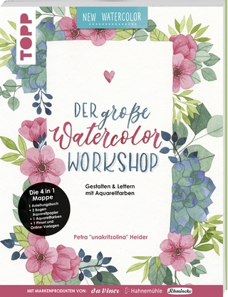 Der große Watercolor Workshop. Gestalten und Lettern mit Aquarell-Farben by unakritzolina