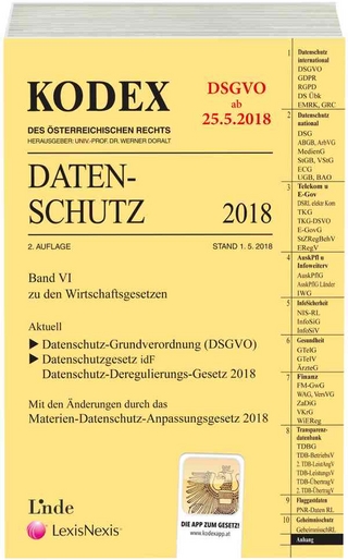 KODEX Datenschutz 2018