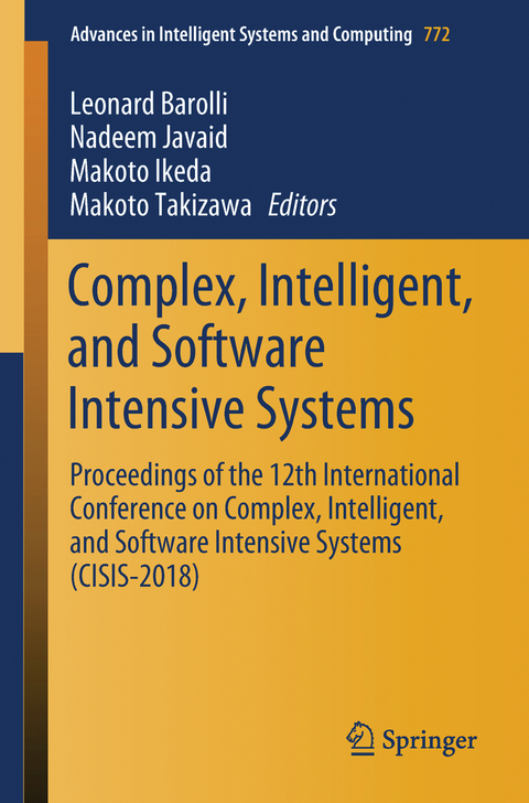 Complex, Intelligent, and Software Intensive Systems - 