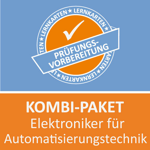 Kombi-Paket Lernkarten Elektroniker f&uuml;r Automatisierungstechnik - Manon Sander