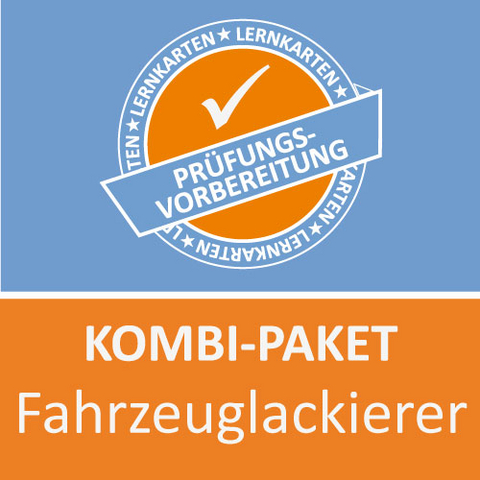 Kombi-Paket Fahrzeuglackierer Lernkarten - Zoe Ke&szlig;ler