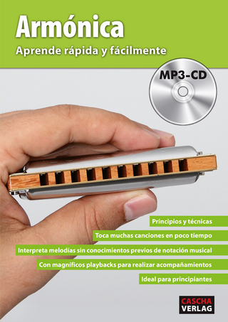 Armónica - Aprende rápida y fácilmente + MP3-CD